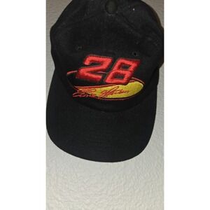 Vintage Ernie Irvin Havoline‎ #28 Nascar Black Trucker Hat